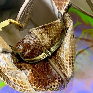 1980’s Pantera Snakeskin Clutch / Purse